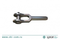 Наконечник троса обжимной SSO с вилкой