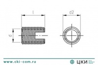 Вставка резьбовая art.9058 (ENSAT S)