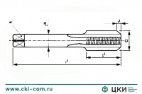 Метчик ручной CSN 22 3012 Bucovice Tools