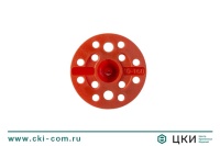 Дюбель для теплоизоляции IZL-T с металлическим гвоздем и увел. термоголовкой