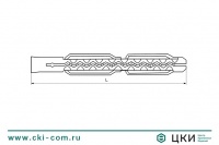 Дюбель распорный Mungo ML 6/8 для пустотелого кирпича