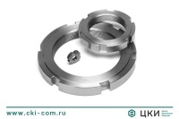 Гайка круглая ГОСТ 11871 шлицевая