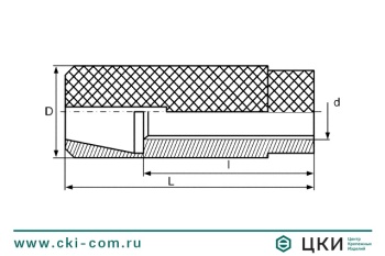 Анкер латунный MS