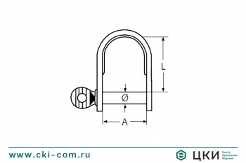 Скоба монтажная омегаобразная арт. 8297